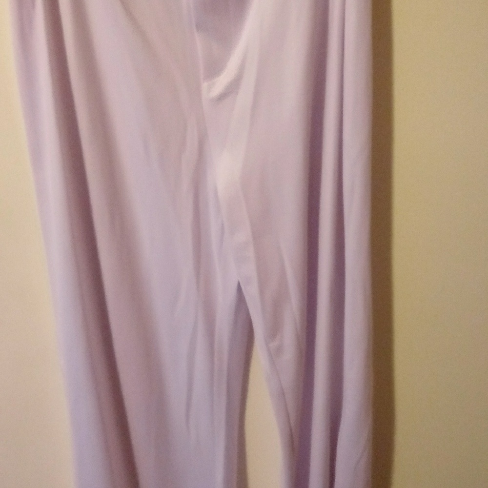 White palette and pant suit